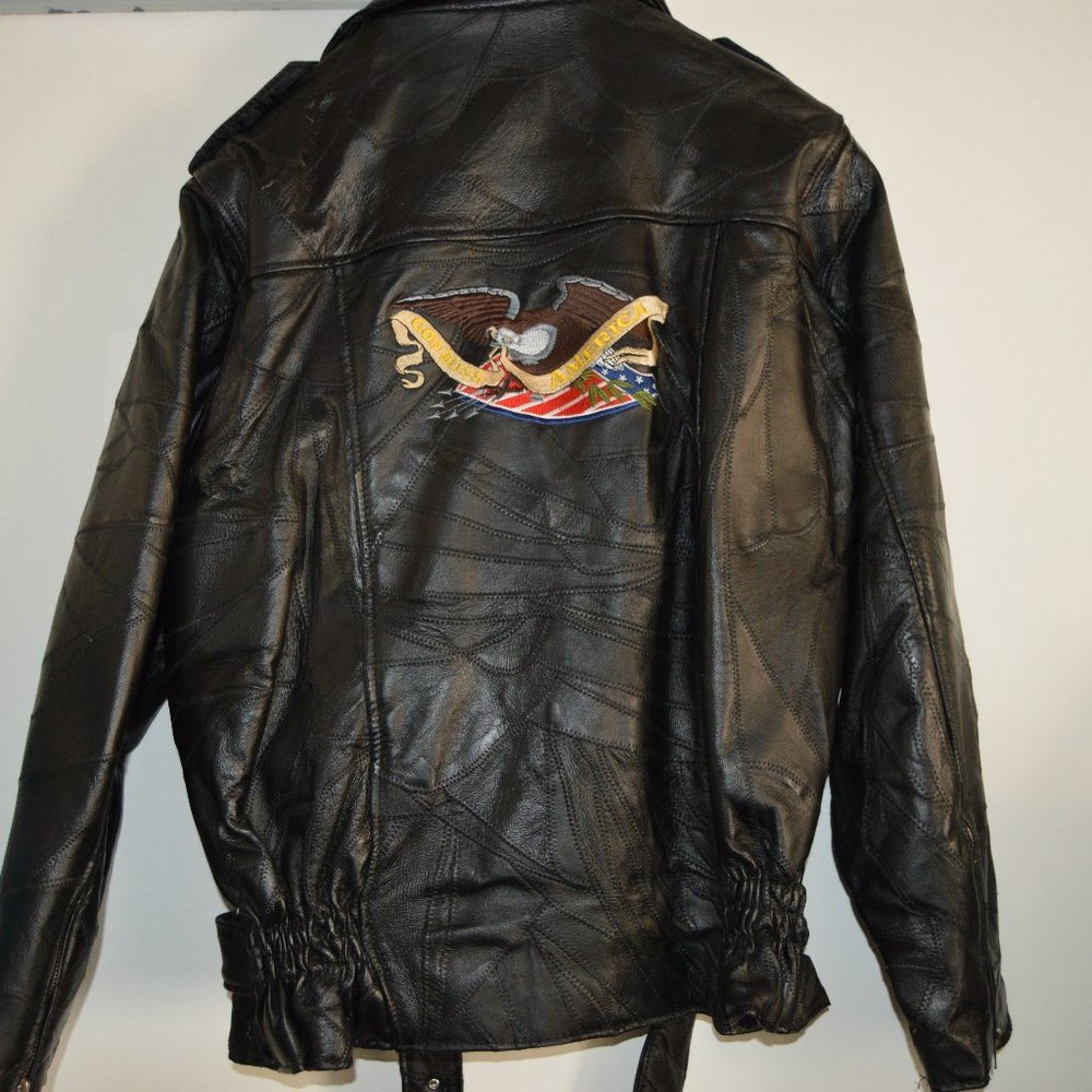 leather jacket - Picture 2 of 10